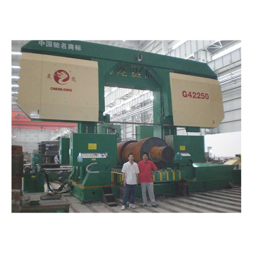 雙柱龍門臥式金屬帶鋸床 G42250