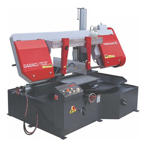 自動(dòng)型雙柱臥式轉(zhuǎn)角金屬帶鋸床 G4240-70Z