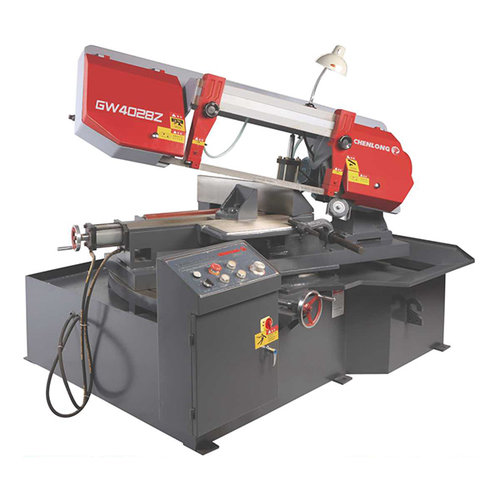 自動(dòng)型雙柱臥式轉(zhuǎn)角金屬帶鋸床 GW4028Z