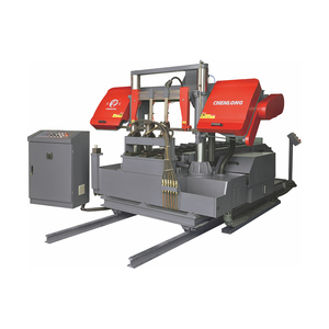 銅棒在線鋸切機(jī)組